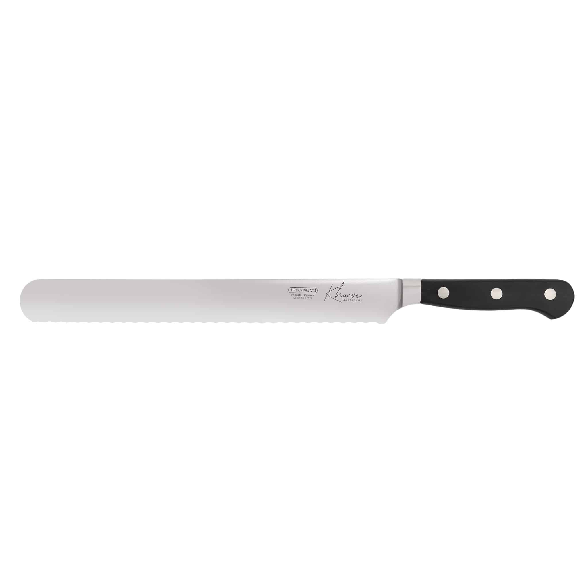 KH Kharve Master-Cut Roast Slicer Serrated 25cm