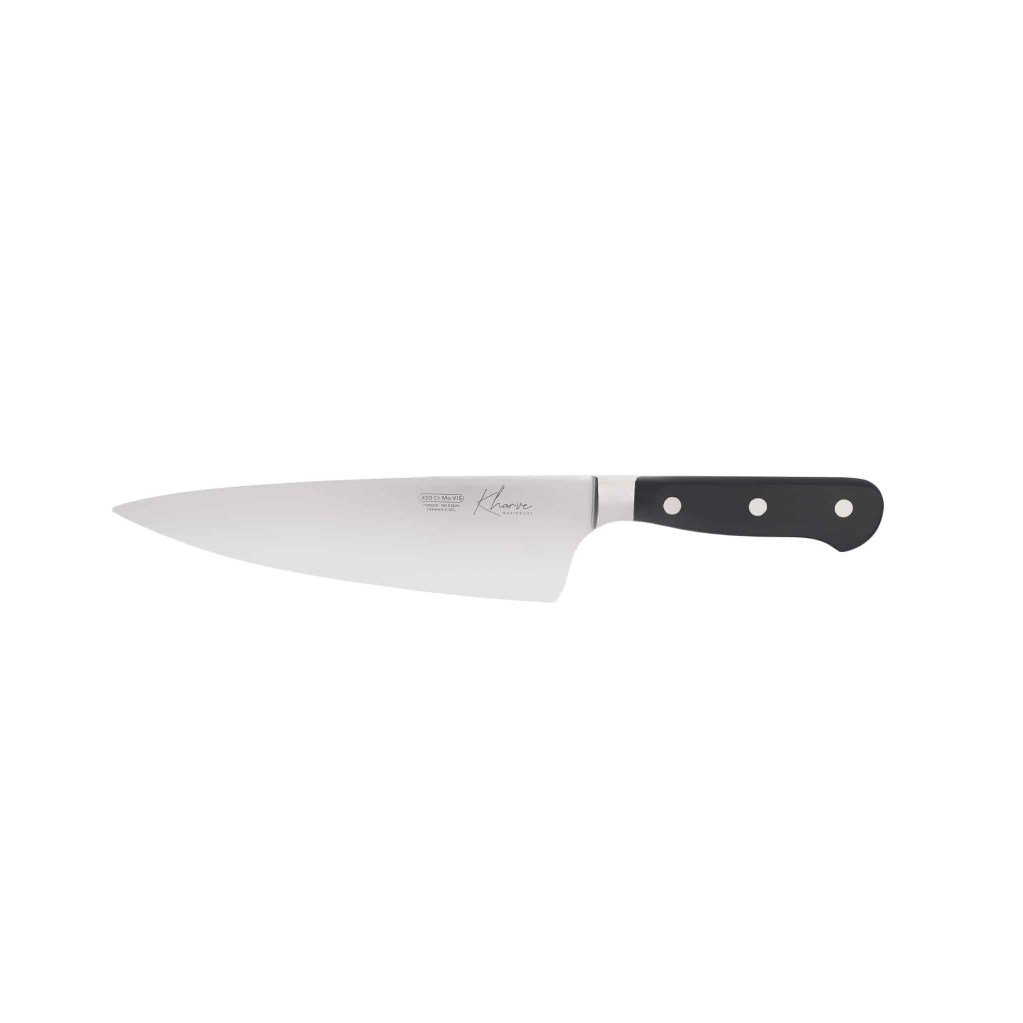 KH Kharve Master-Cut Cooks Knife Wide Blade 20cm