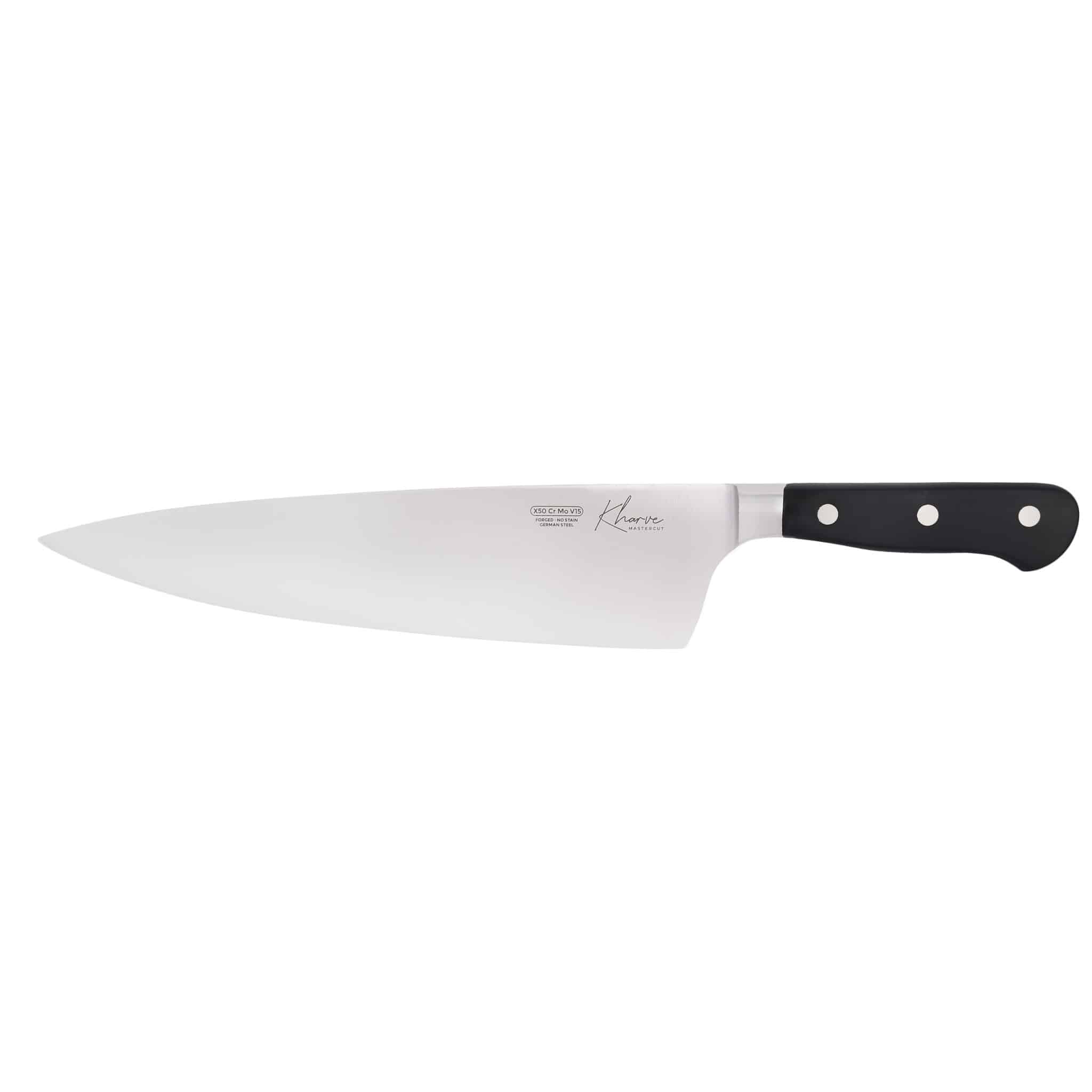 KH Kharve Master-Cut Cooks Knife Wide Blade 25cm