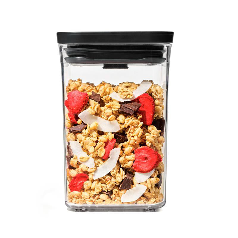 OXO Good Grips POP Container Small Square Short 1L - Black