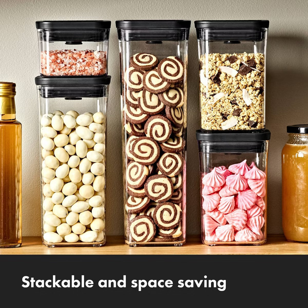 OXO Good Grips POP Container Big Square Short 2.6L - Black