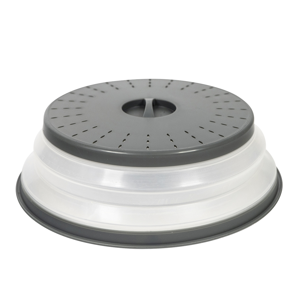 Tovolo Microwave Collapsible Food Cover - Charcoal