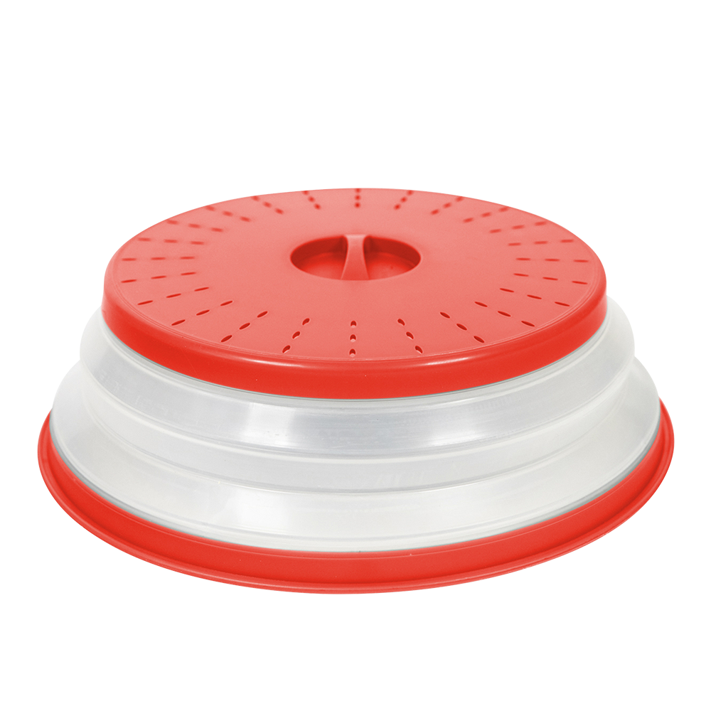 Tovolo Microwave Collapsible Food Cover - Red