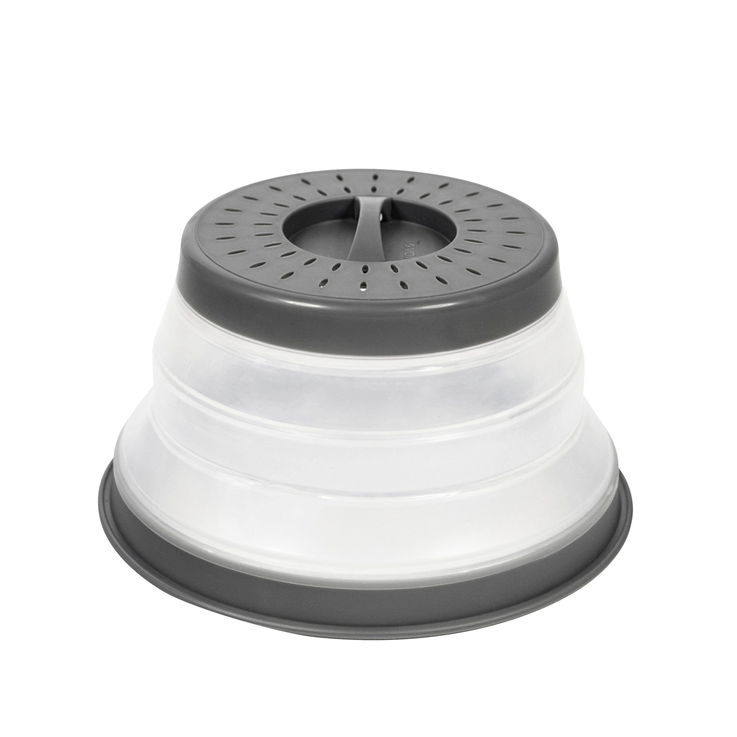 Tovolo Small Microwave Collapsible Food Cover 21.5 cm – Charcoal