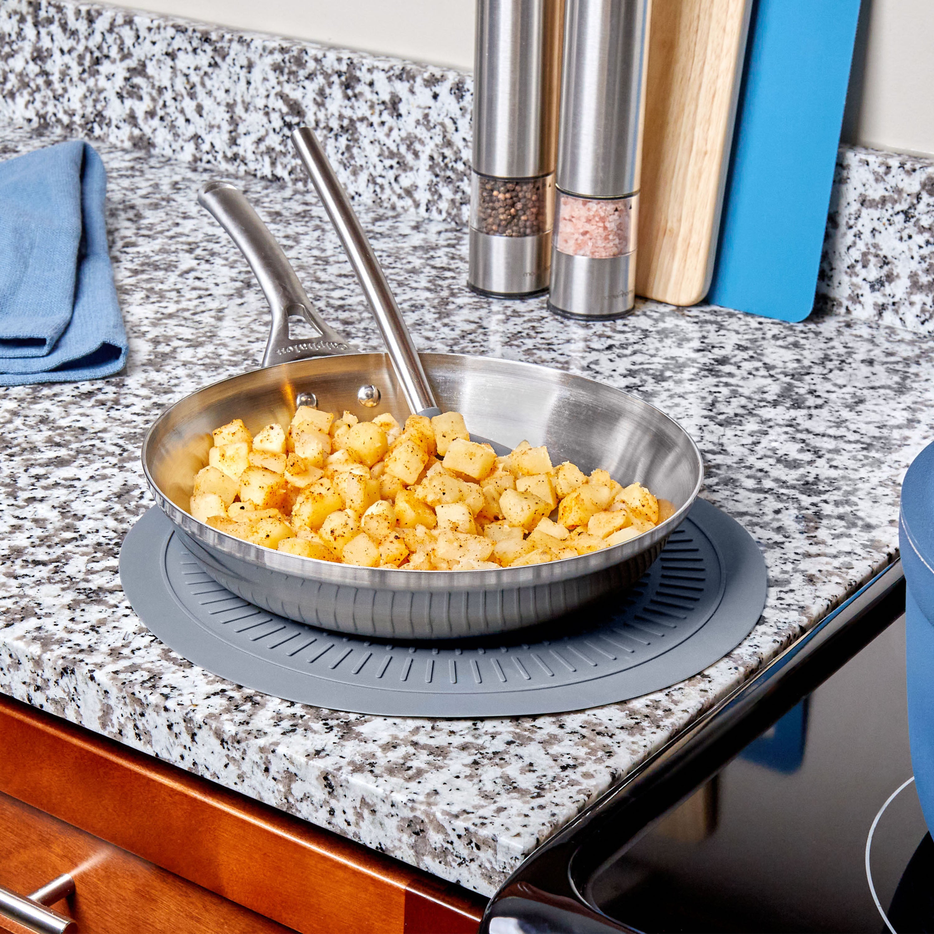 Tovolo Silicone Microwave Mat 30.5cm – Charcoal