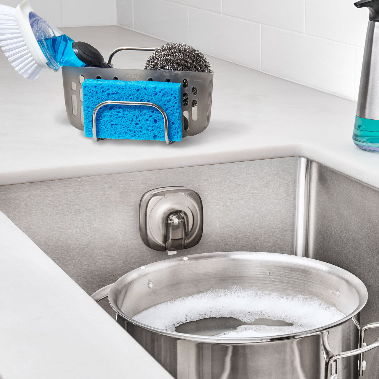 OXO Good Grips Stronghold Suction Sink Caddy