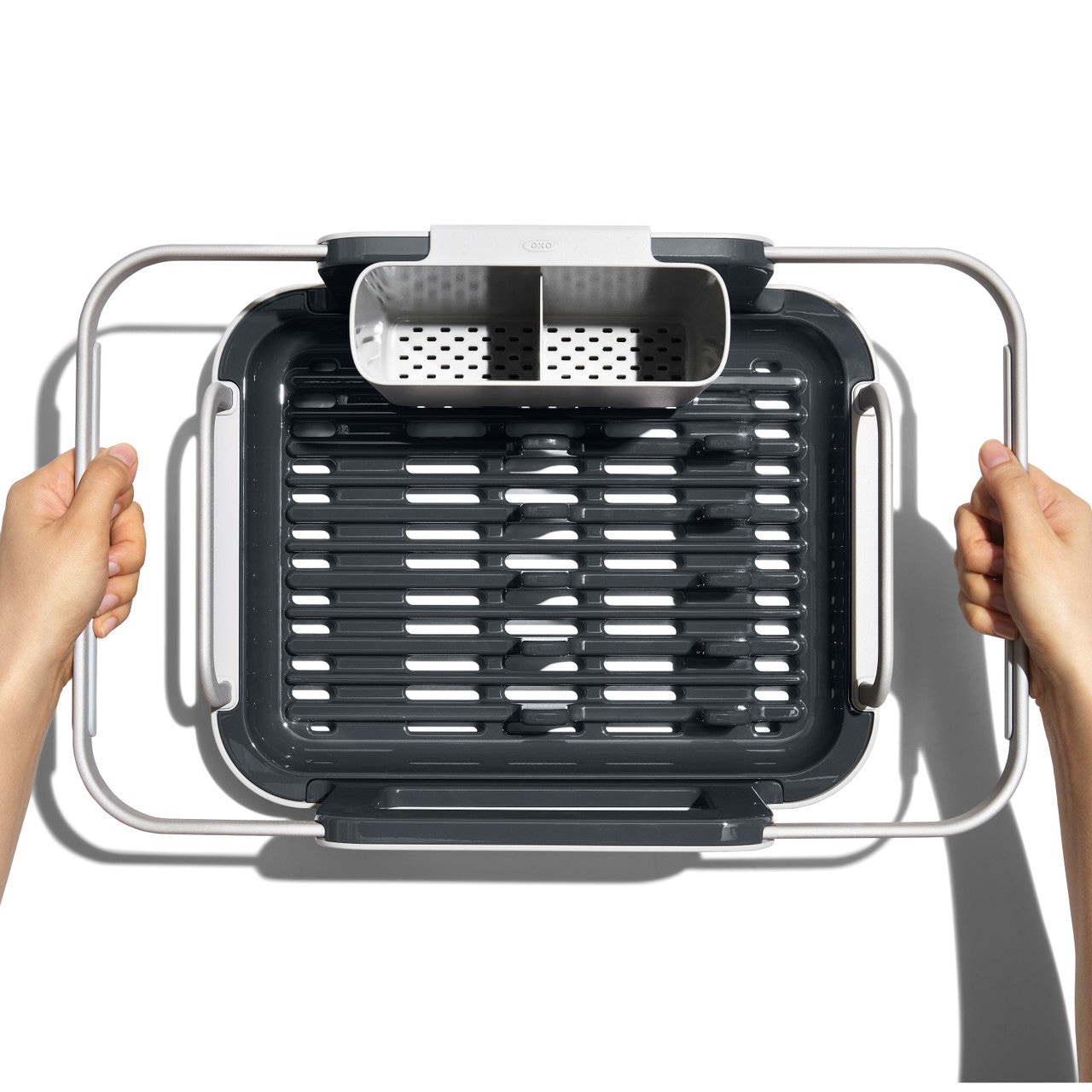 OXO Good Grips Over-the-Sink Aluminum Dish Rack