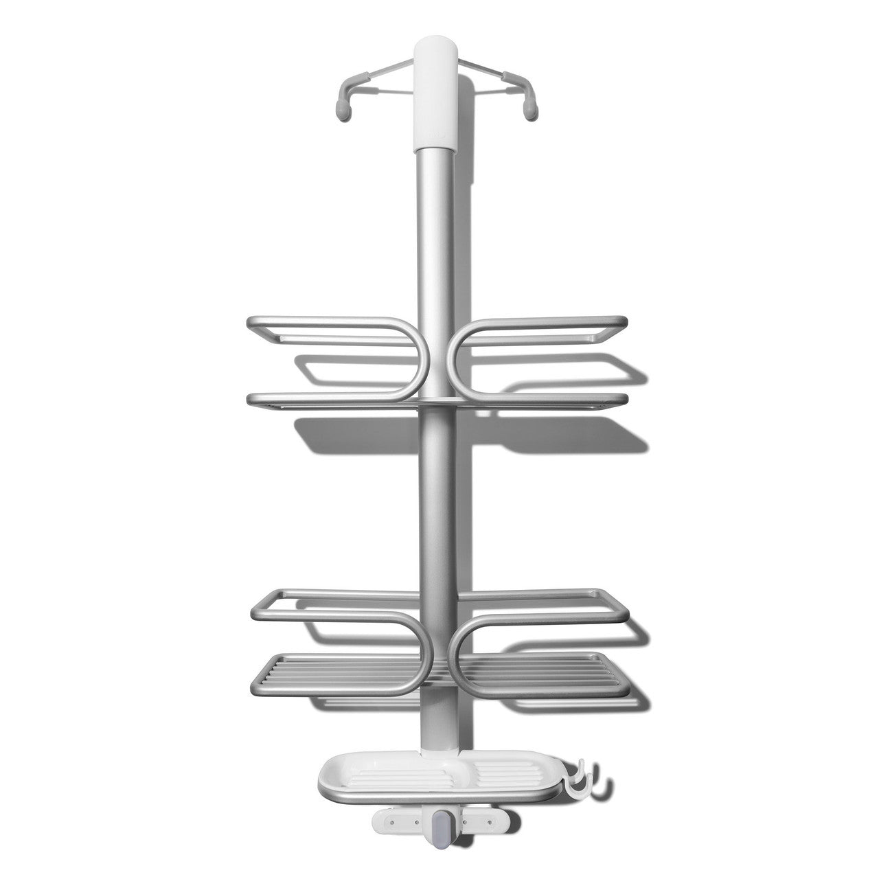 OXO Good Grips Over The Door Aluminum Shower Caddy