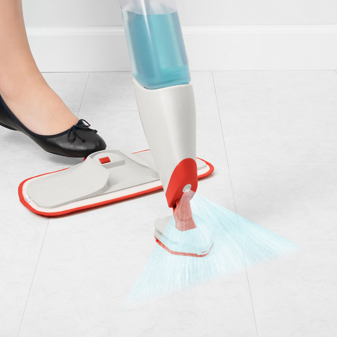 OXO Microfibre Spray Mop W Scrubber