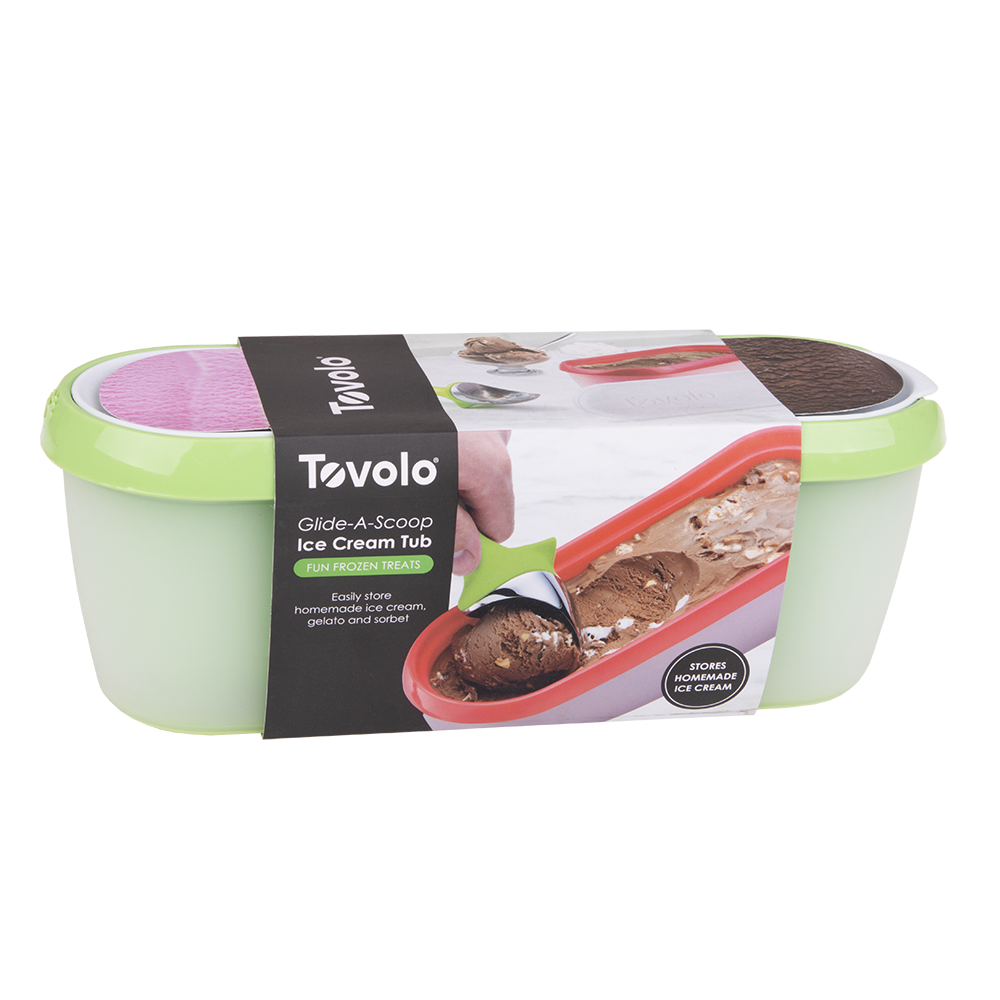 Tovolo Glide-A-Scoop Ice Cream Tub 1.4L - Pistachio Green