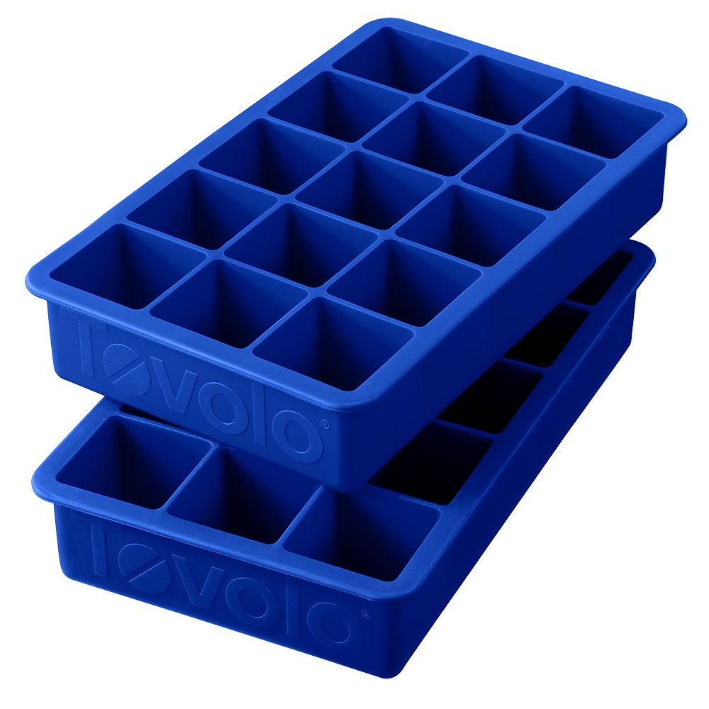 Tovolo Perfect Cube Ice Tray Set 2 - Blue