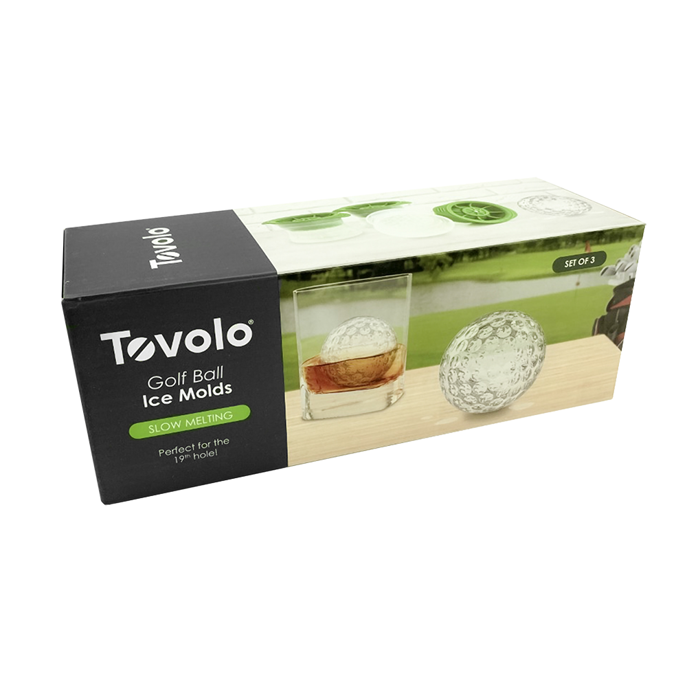 Tovolo Golf Ball Ice Mould Set 3 - Green