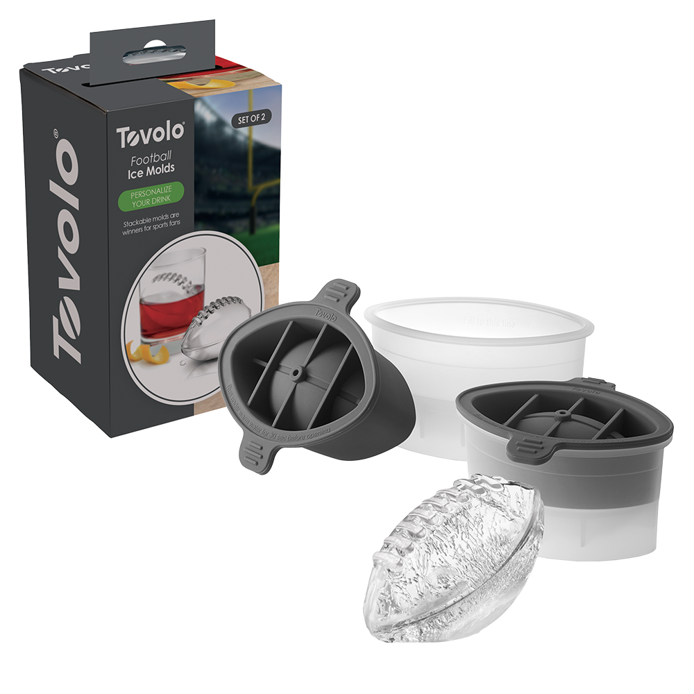 Tovolo Football Ice Mould Set 2