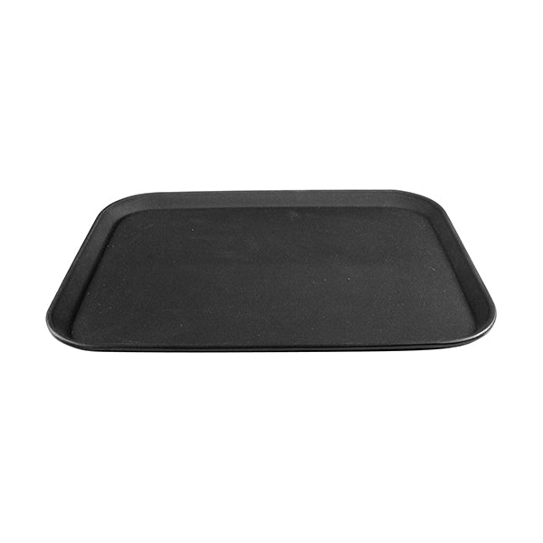 Trenton Non-Slip Rectangular Tray (380x500mm - Black)