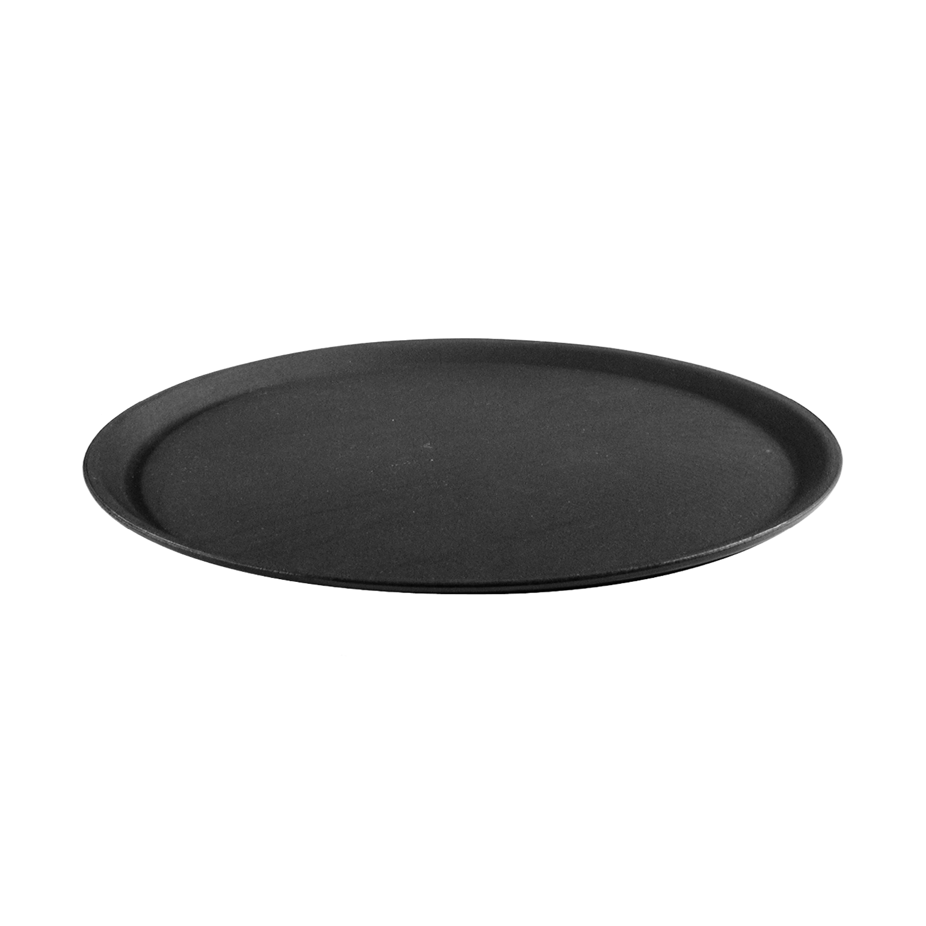 Trenton Non-Slip Oval Tray (680mm - Black)