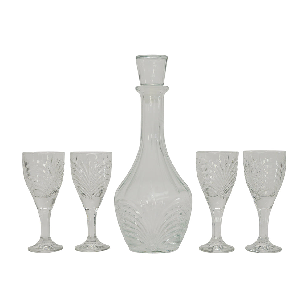 Annabel Trends Decanter Set Art Deco 5pc