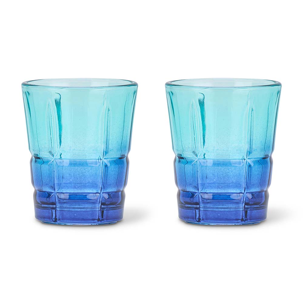 Annabel Trends Shot Glasses 2pc Blue