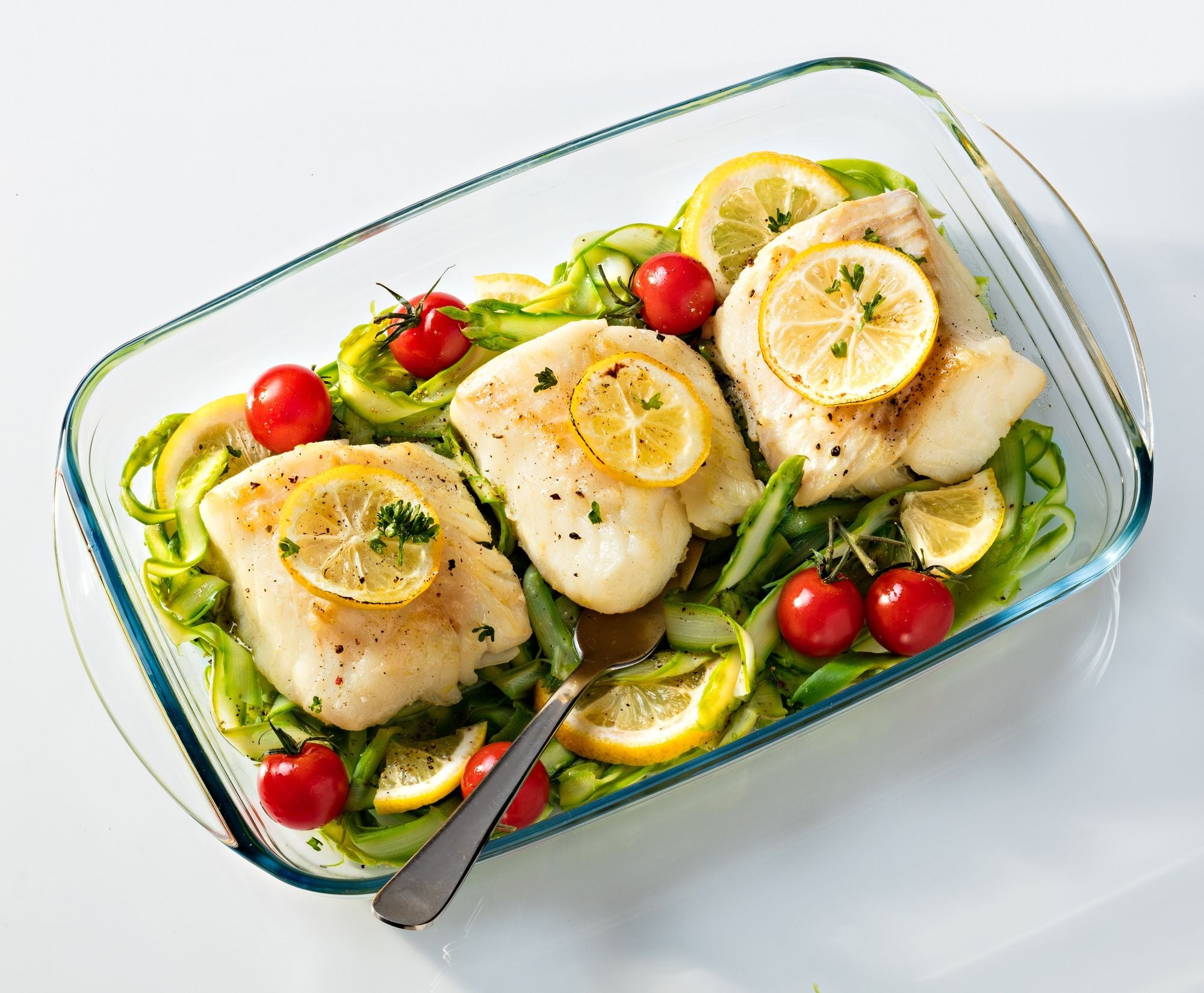 O'Cuisine Glass Rectangular Roaster 32 x 20cm - 2L