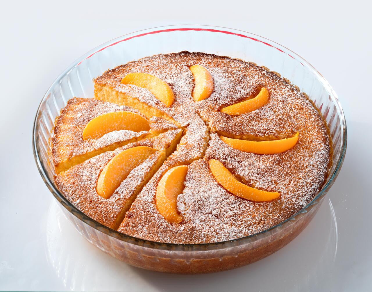 O'Cuisine Glass Fluted Flan Dish 26cm - 2.1L