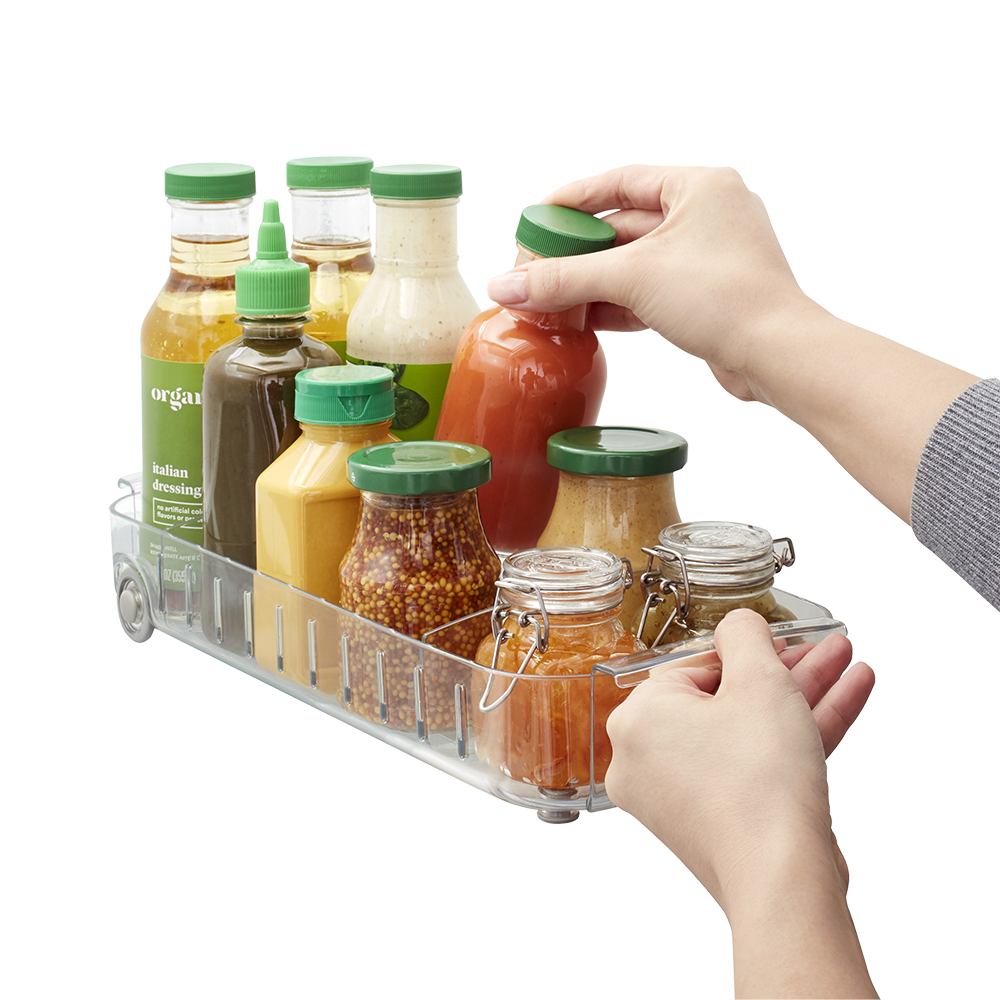 Youcopia Rollout Fridge Caddy 15.2 X 38.1 X 5.8Cm