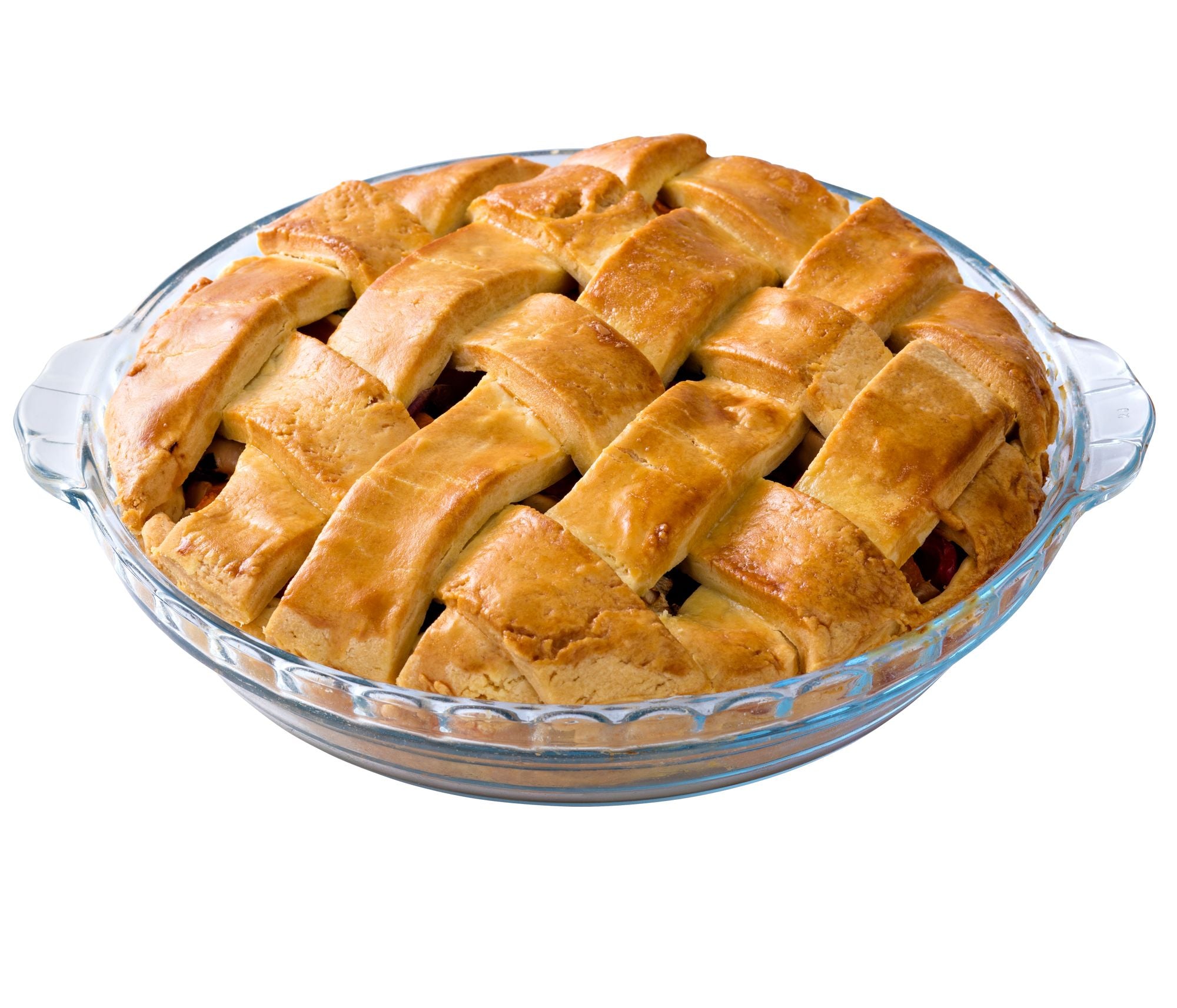 O'Cuisine Glass Pie Dish with Handles 26 x 23cm - 1.3L