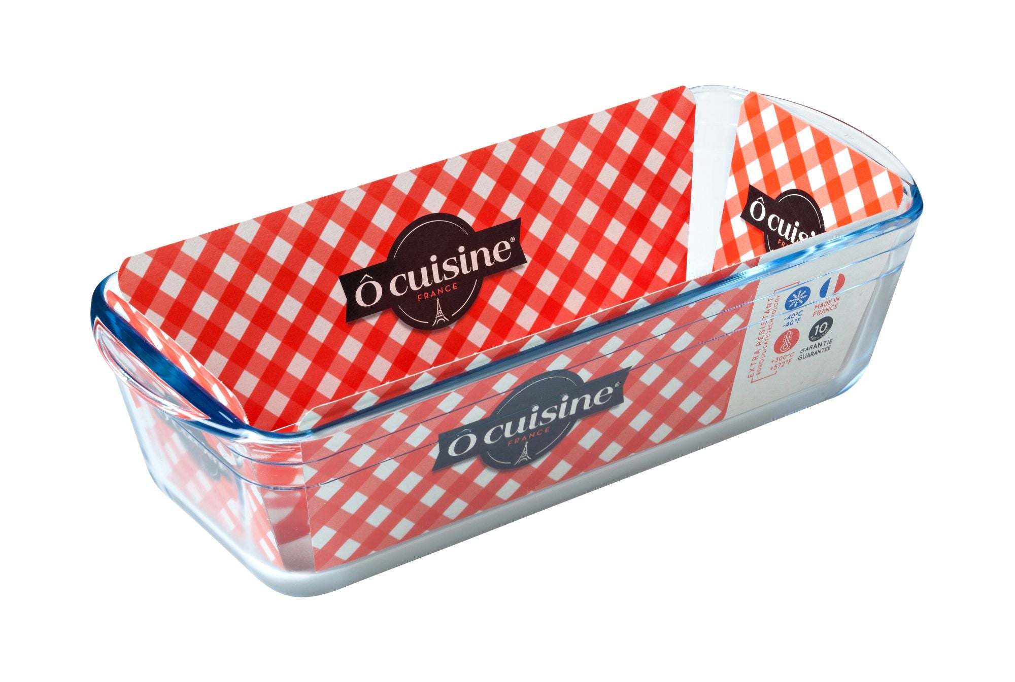 O'Cuisine Glass Loaf Dish 28 x 10cm - 1.6L
