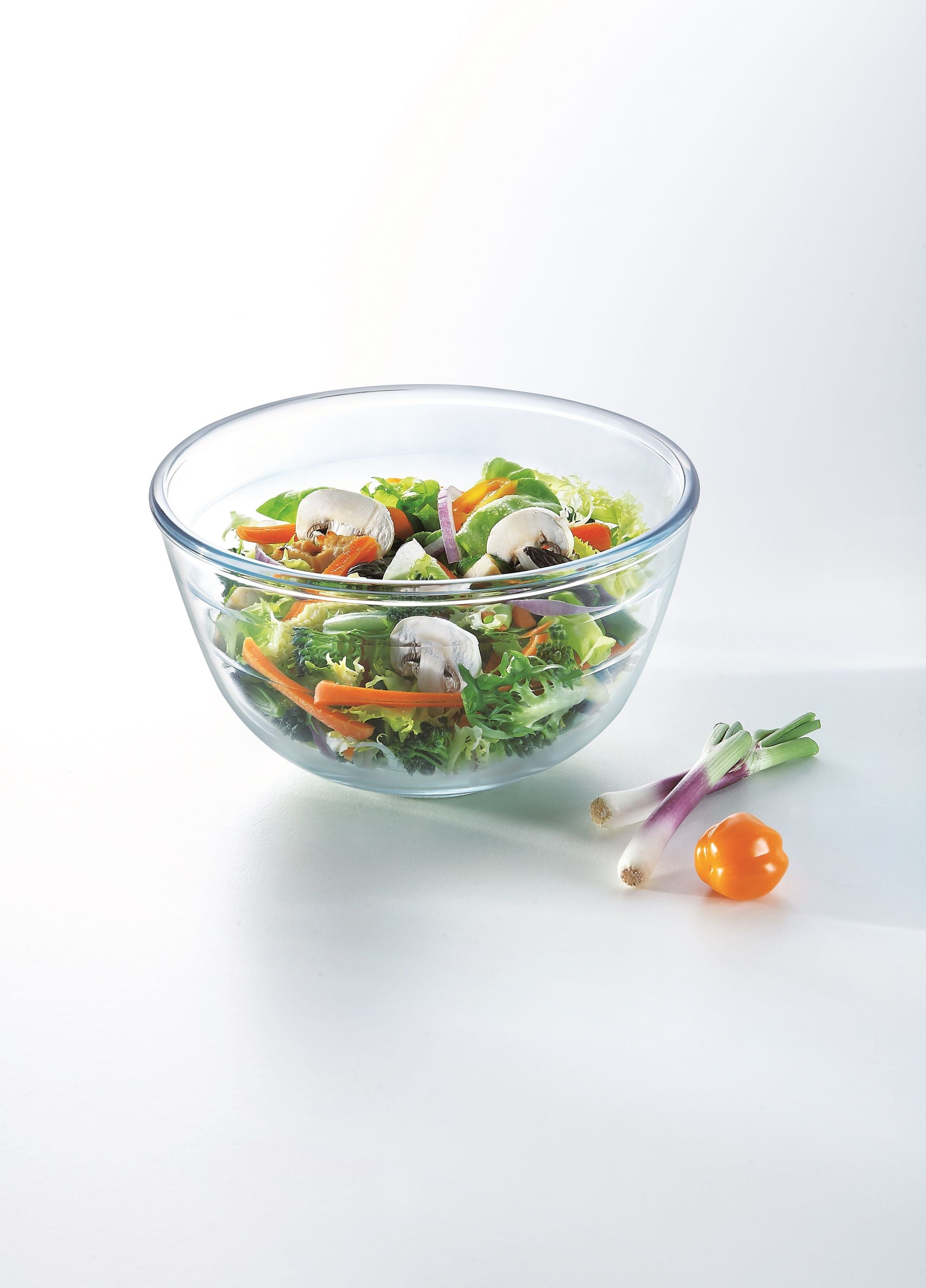 O'Cuisine Glass Mixing Bowl 24cm - 3L