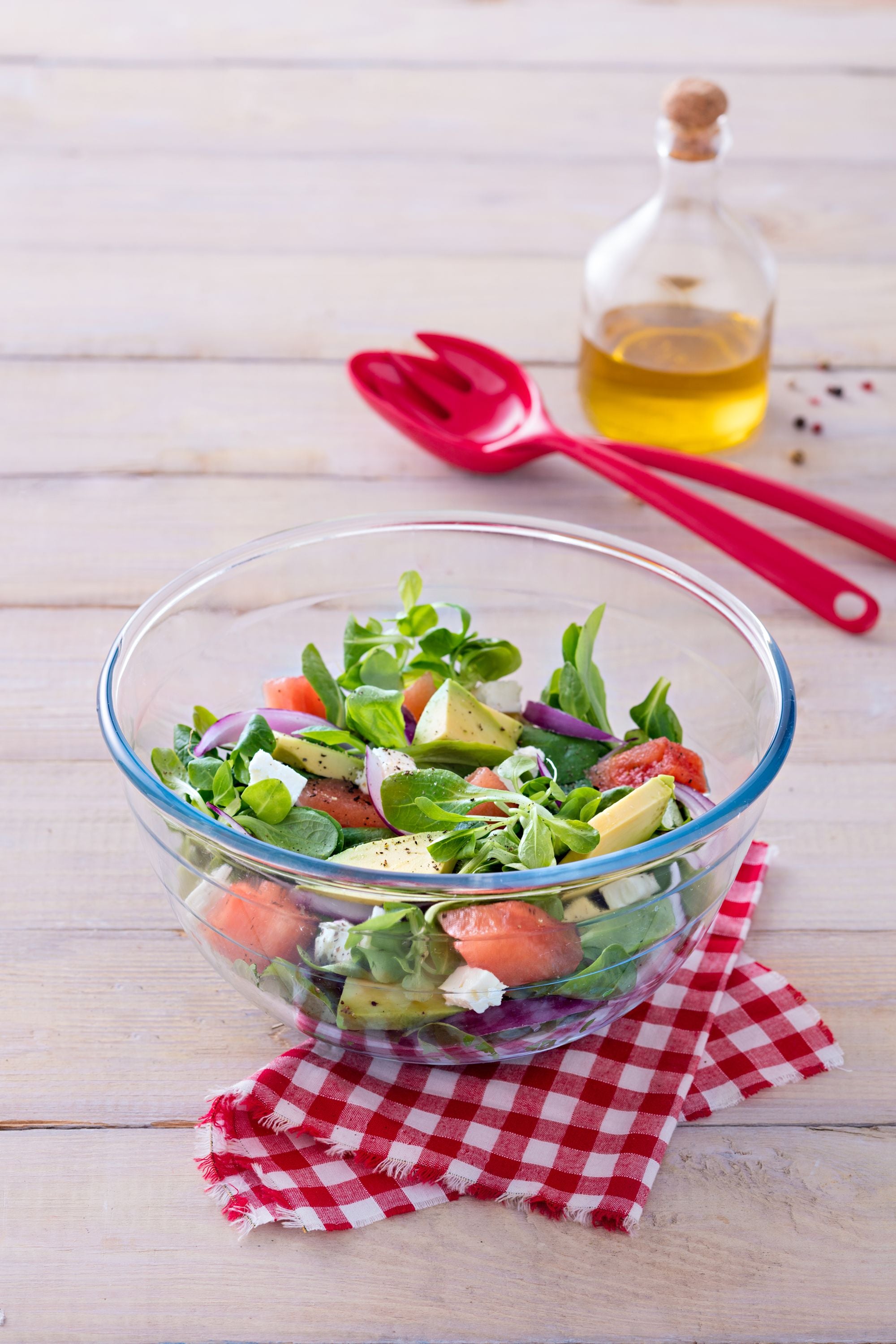 O'Cuisine Glass Mixing Bowl 24cm - 3L