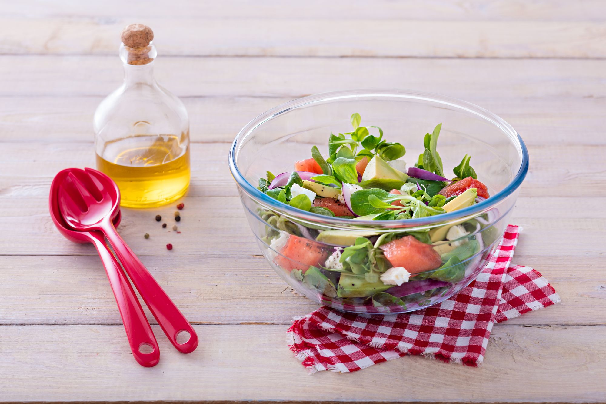 O'Cuisine Glass Mixing Bowl 24cm - 3L