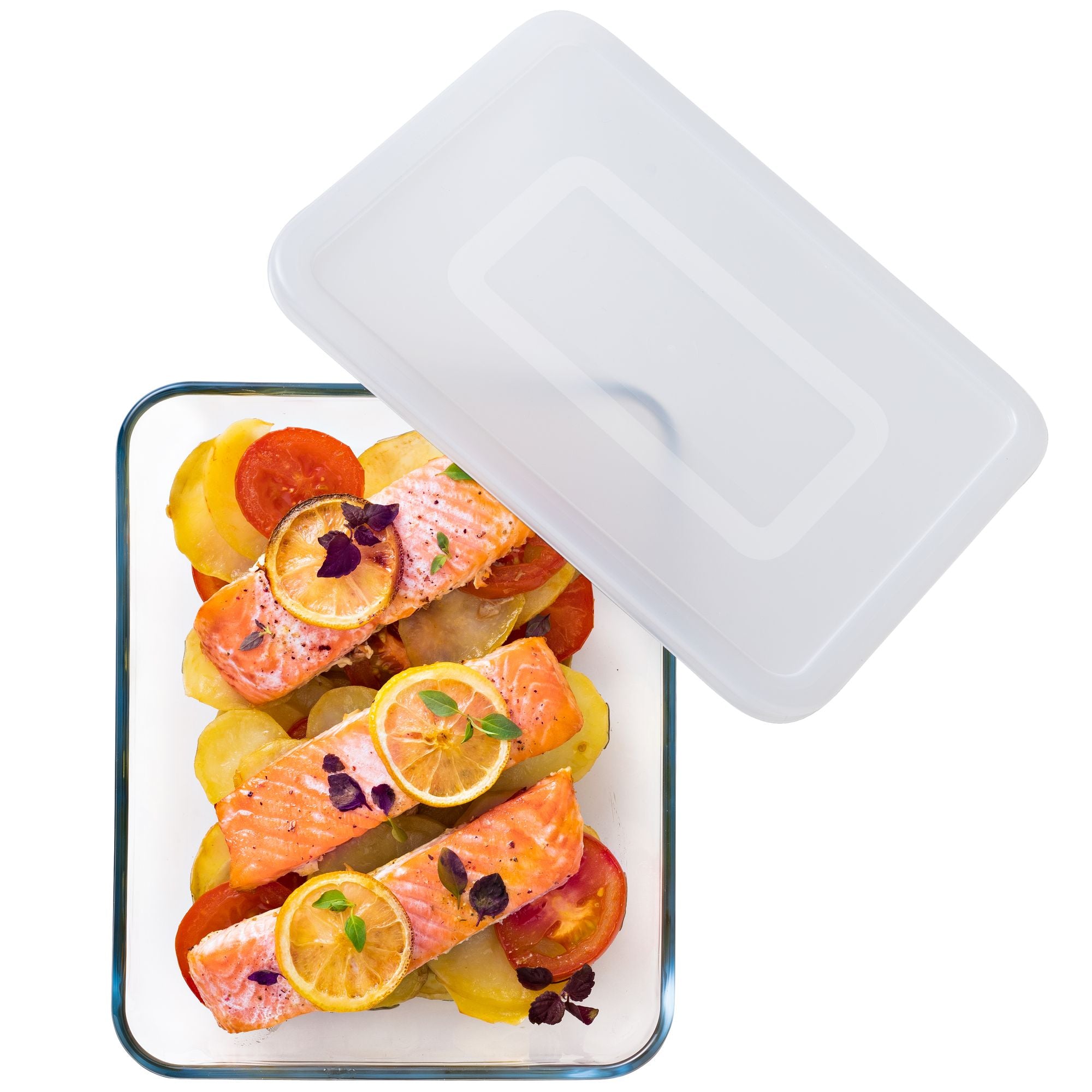 O'Cuisine Glass Rectangular Storage Dish - 1.3L