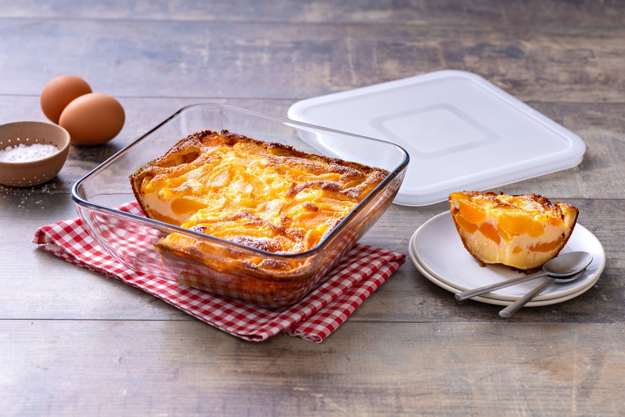 O'Cuisine Glass Square Storage Dish - 1.6L