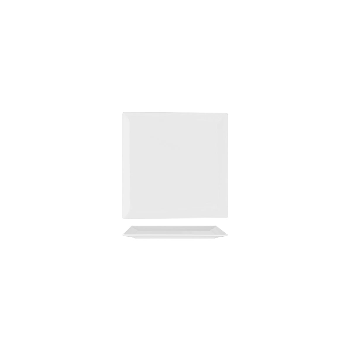 Superware White Square Flat Plate 185x185mm