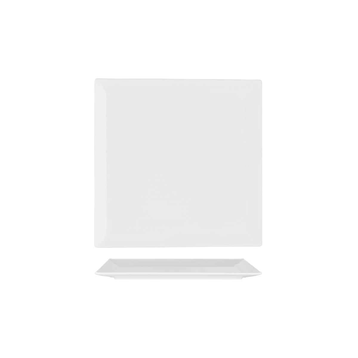 Superware White Square Flat Plate 250x250mm