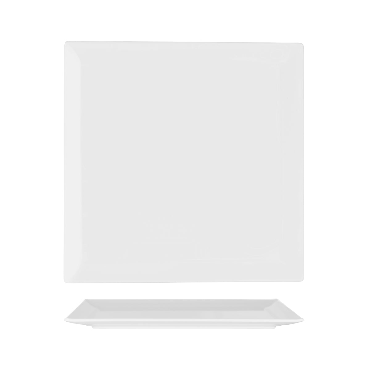Superware White Square Flat Platter 380x380mm