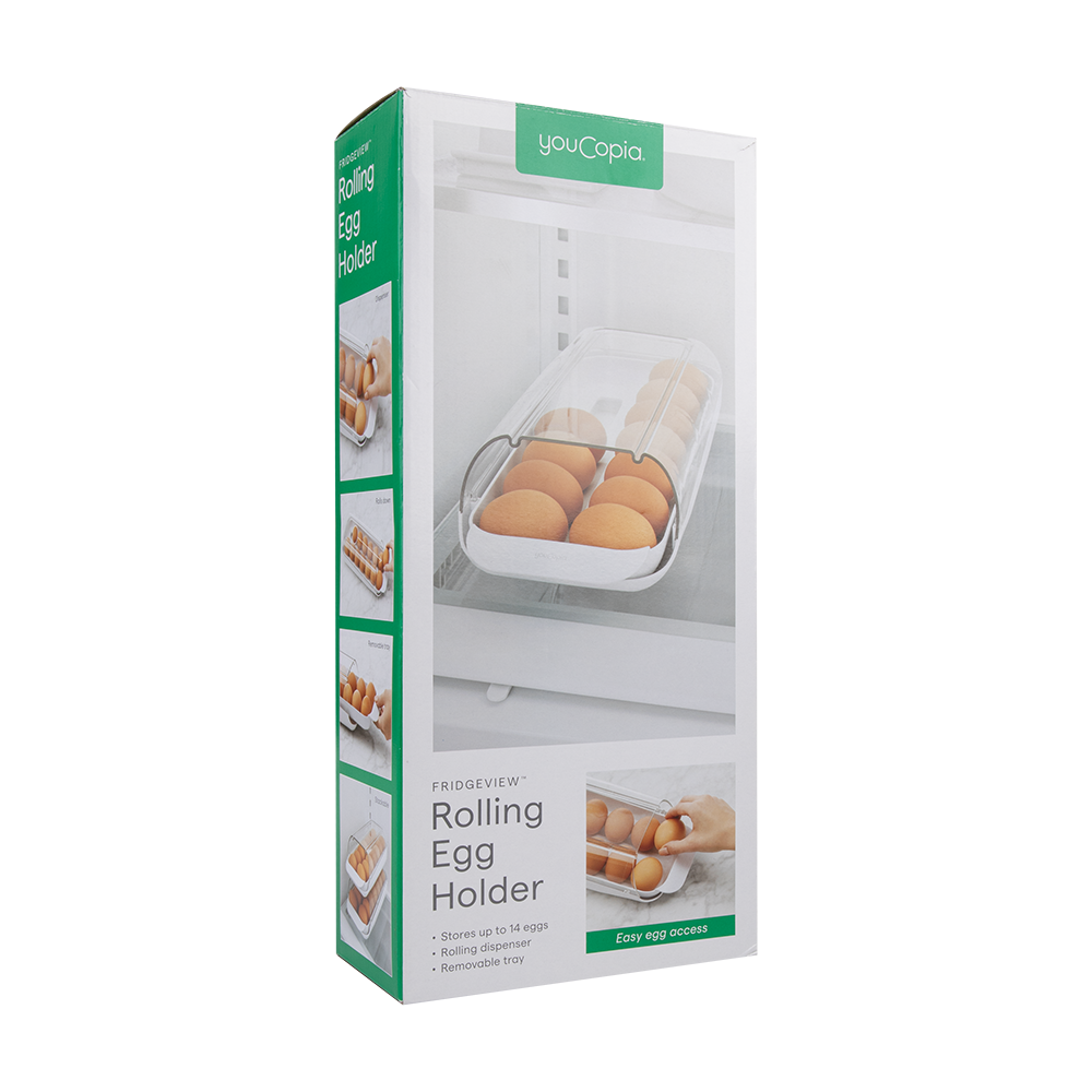 Youcopia Fridgeview Rolling Egg Holder