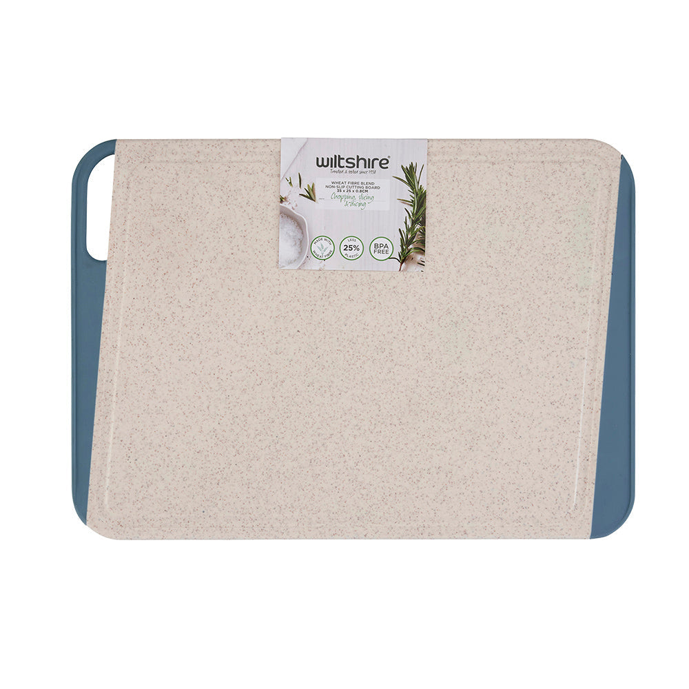 Wiltshire Wheat Fibre Blend Non-Slip Cutting Board 35 x 25cm