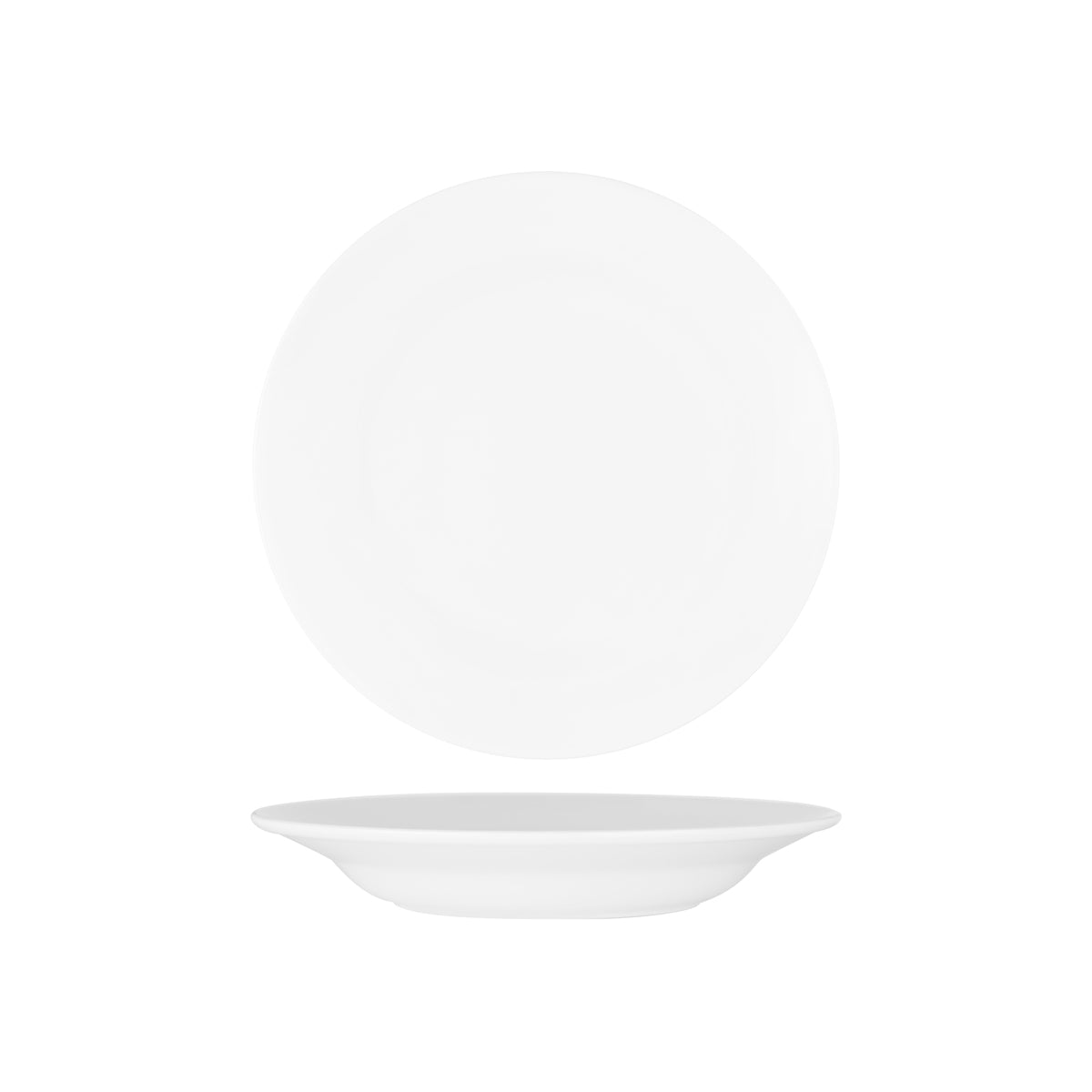 Superware White Pasta Plate Wide Rim 230mm
