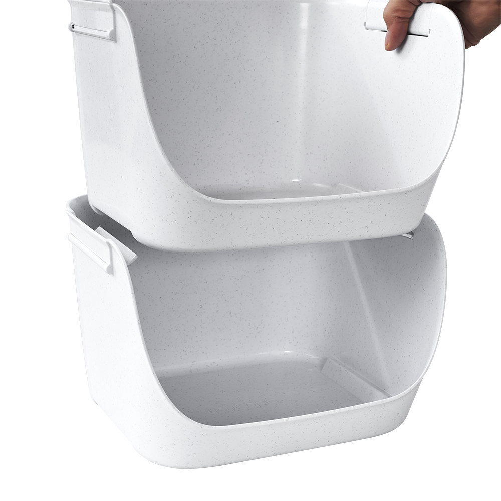 Youcopia Shelfbin Stacking Pantry Bins Pack 2