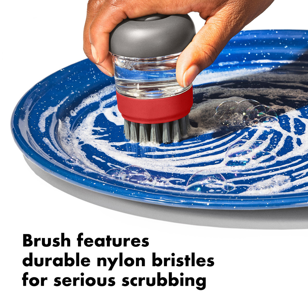 OXO Outdoor Soap Disp Brush Set With Case