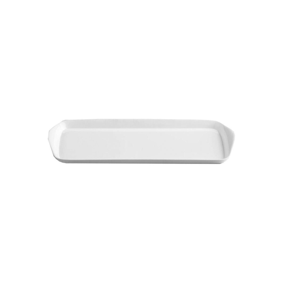 Superware White Rectangular Tray with 2 Handles 370x150mm