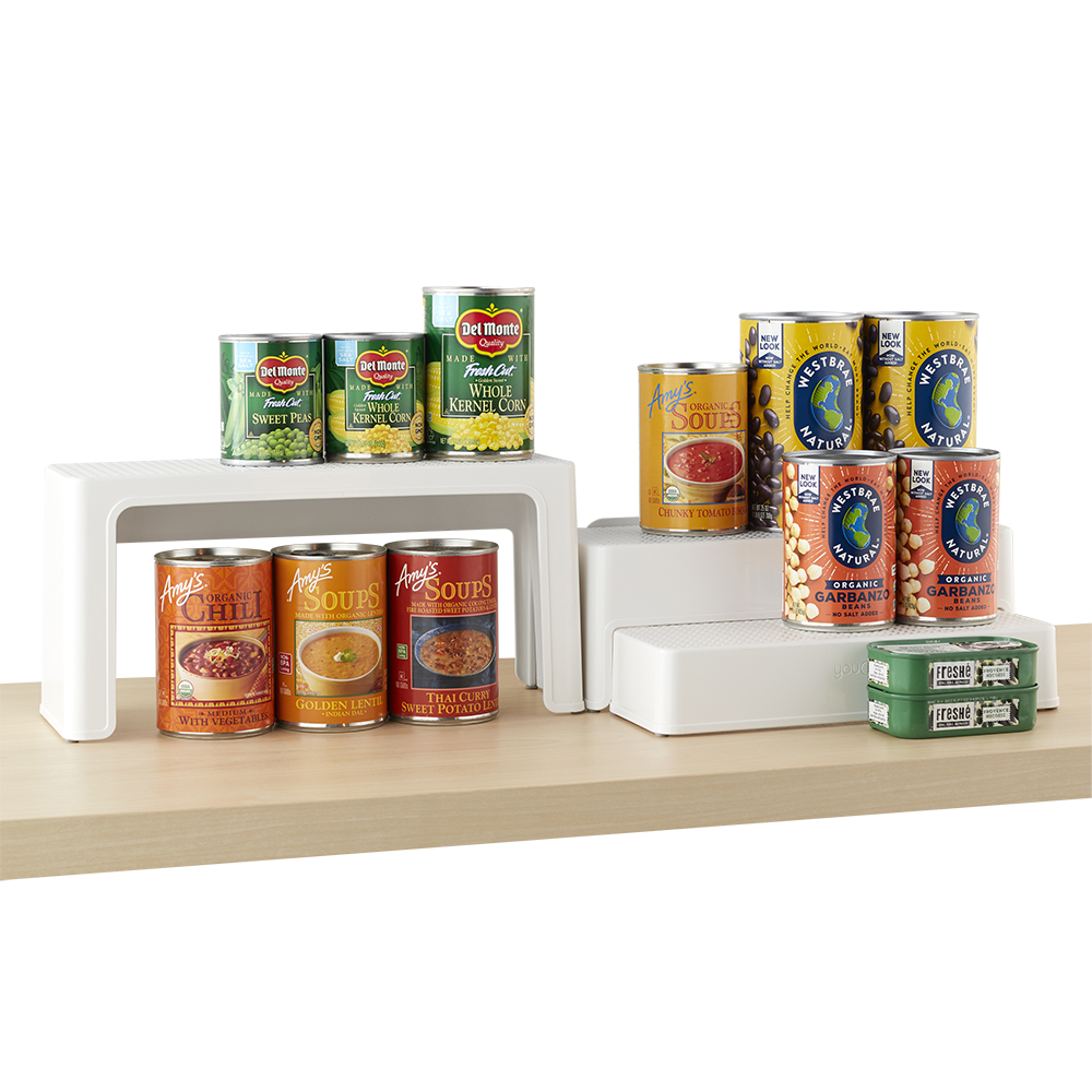 Youcopia Shelfsteps 3-Shelf Can Organiser