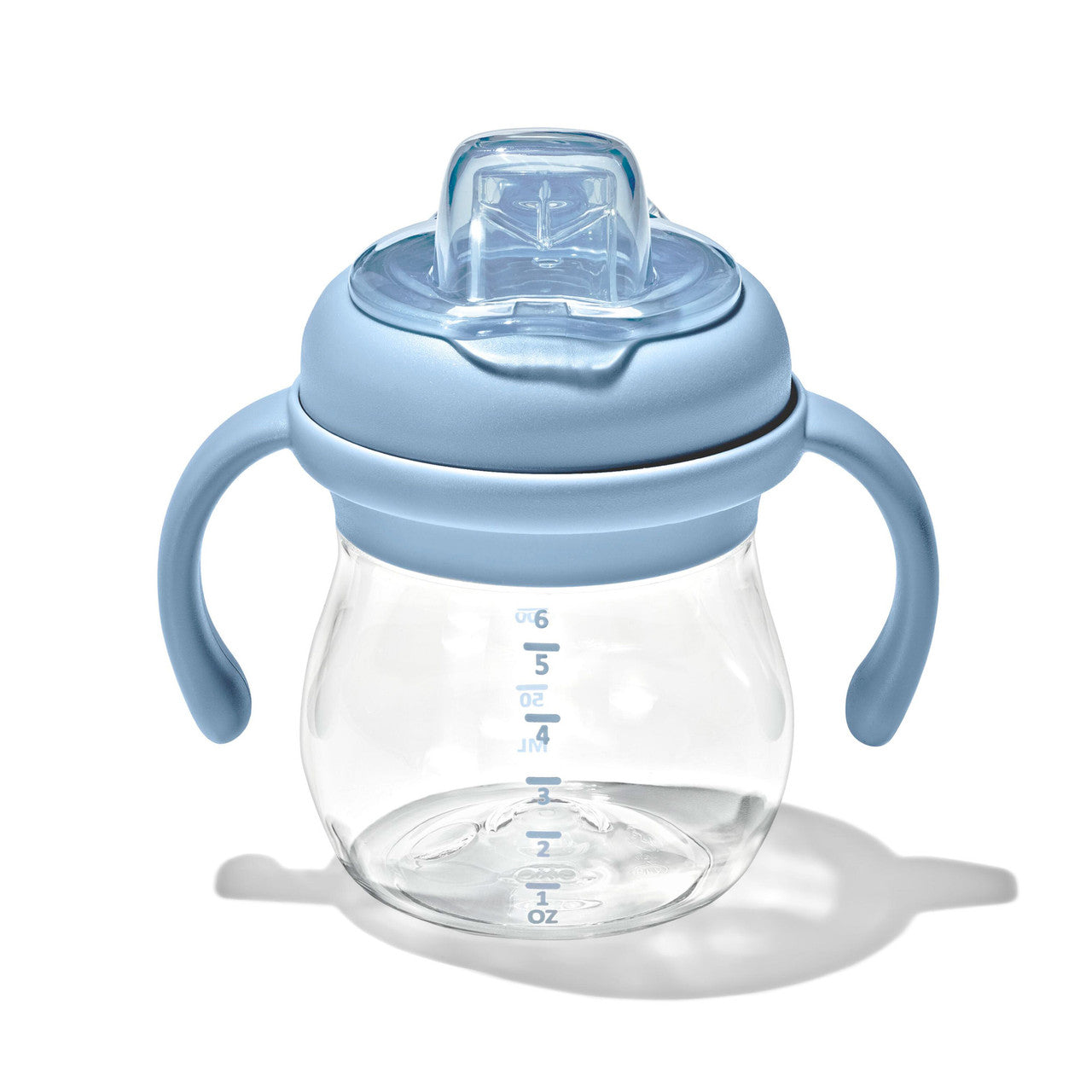 OXO Tot Grow Soft Spout Cup with Removable Handles (Dusk)