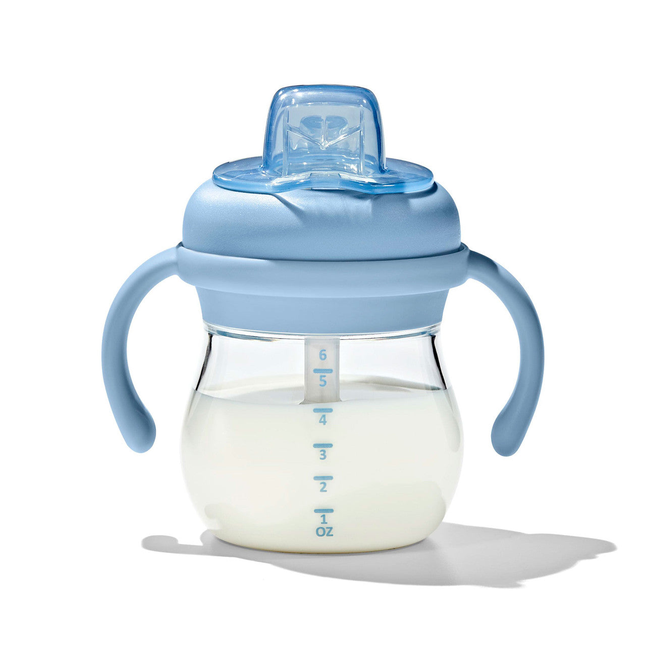 OXO Tot Grow Soft Spout Cup with Removable Handles (Dusk)