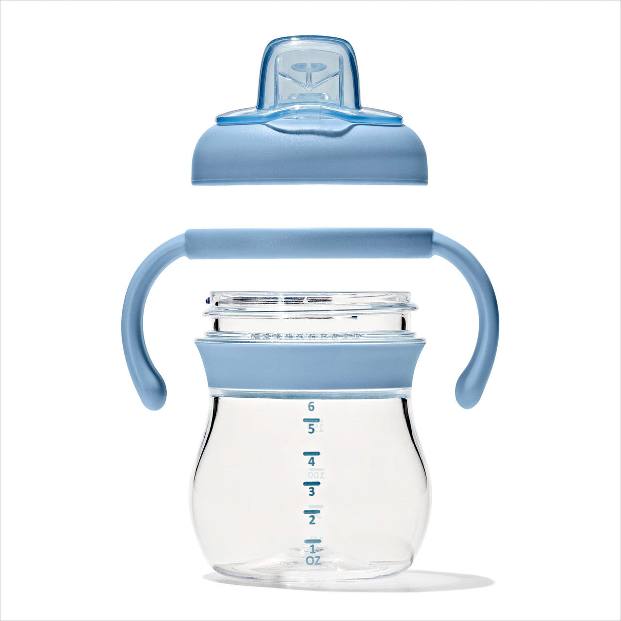 OXO Tot Grow Soft Spout Cup with Removable Handles (Dusk)