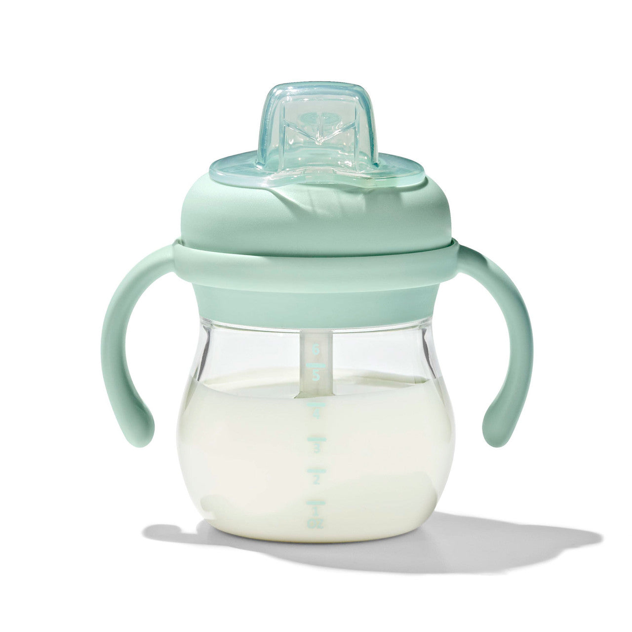 OXO Tot Grow Soft Spout Cup with Removable Handles (Opal)