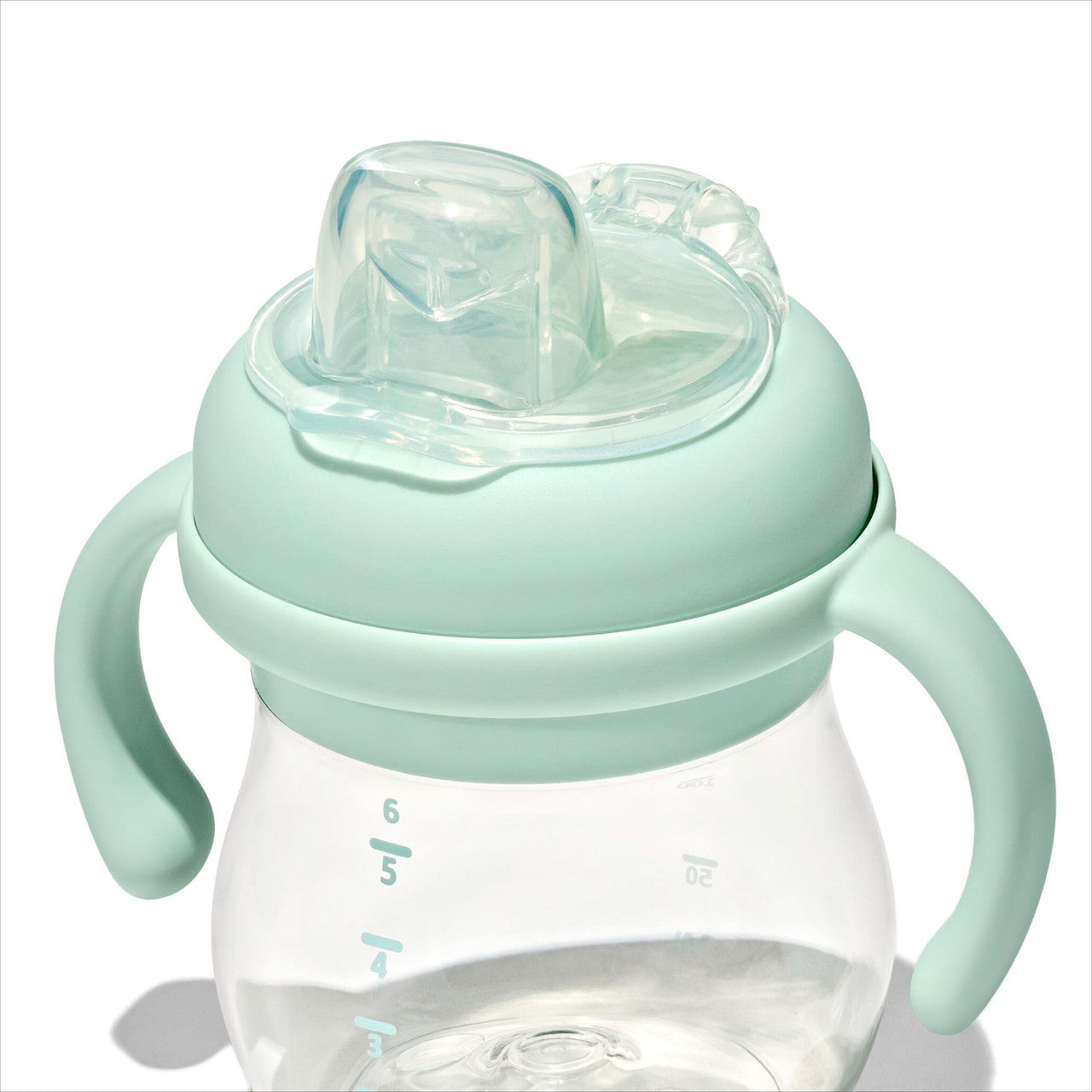 OXO Tot Grow Soft Spout Cup with Removable Handles (Opal)