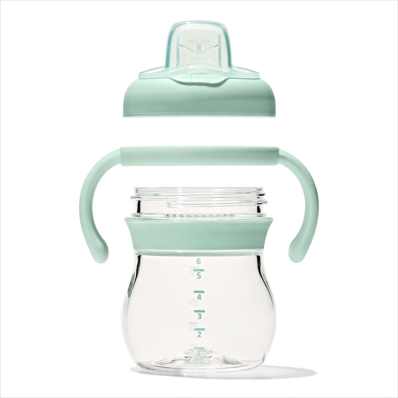OXO Tot Grow Soft Spout Cup with Removable Handles (Opal)