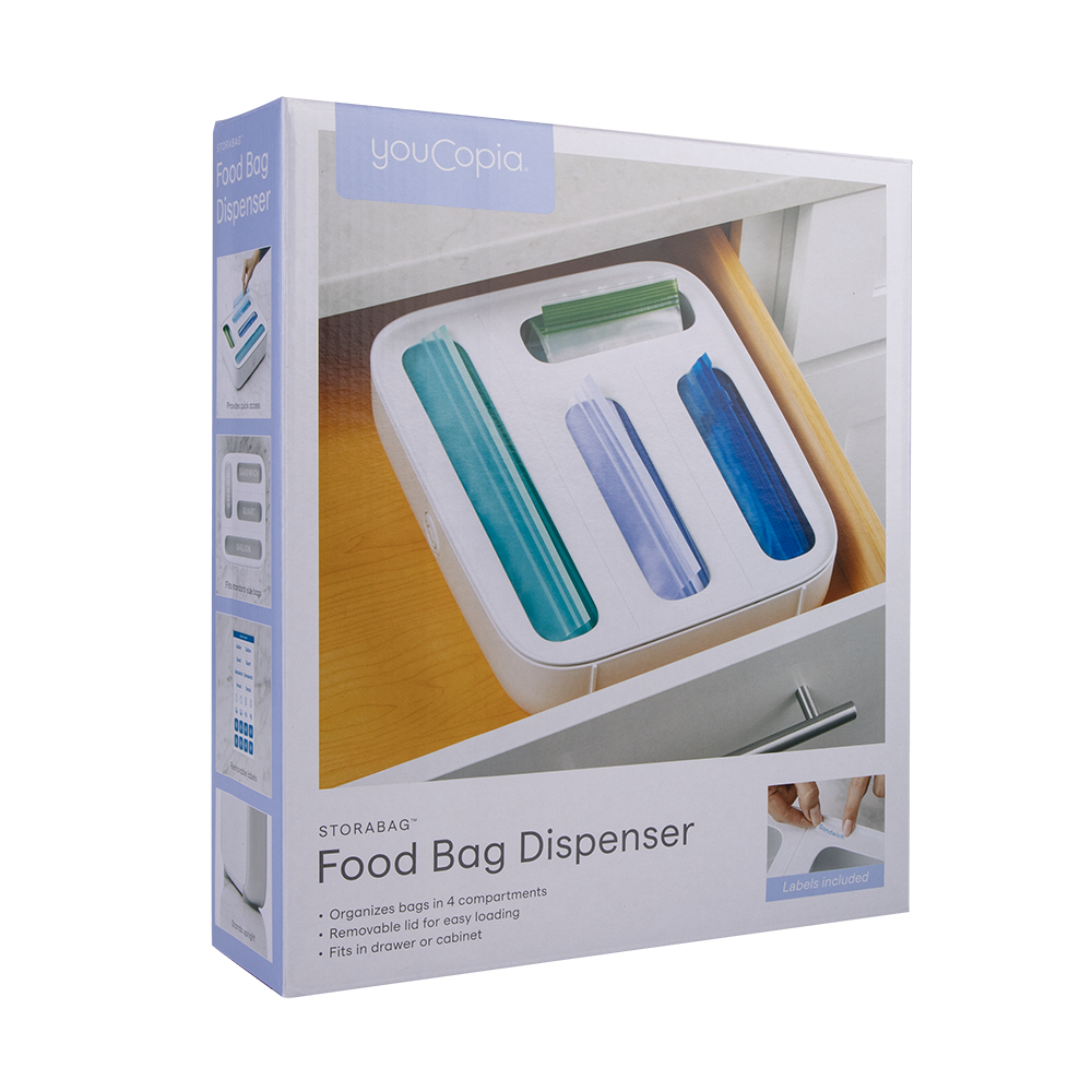 Youcopia Storabag Food Bag Dispenser - 4 Slot