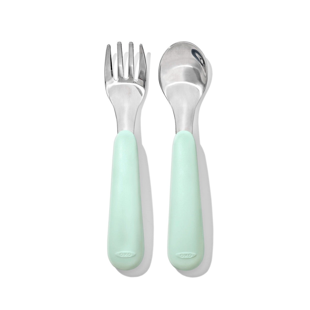 OXO Tot On The Go Fork & Spoon Set (Opal)