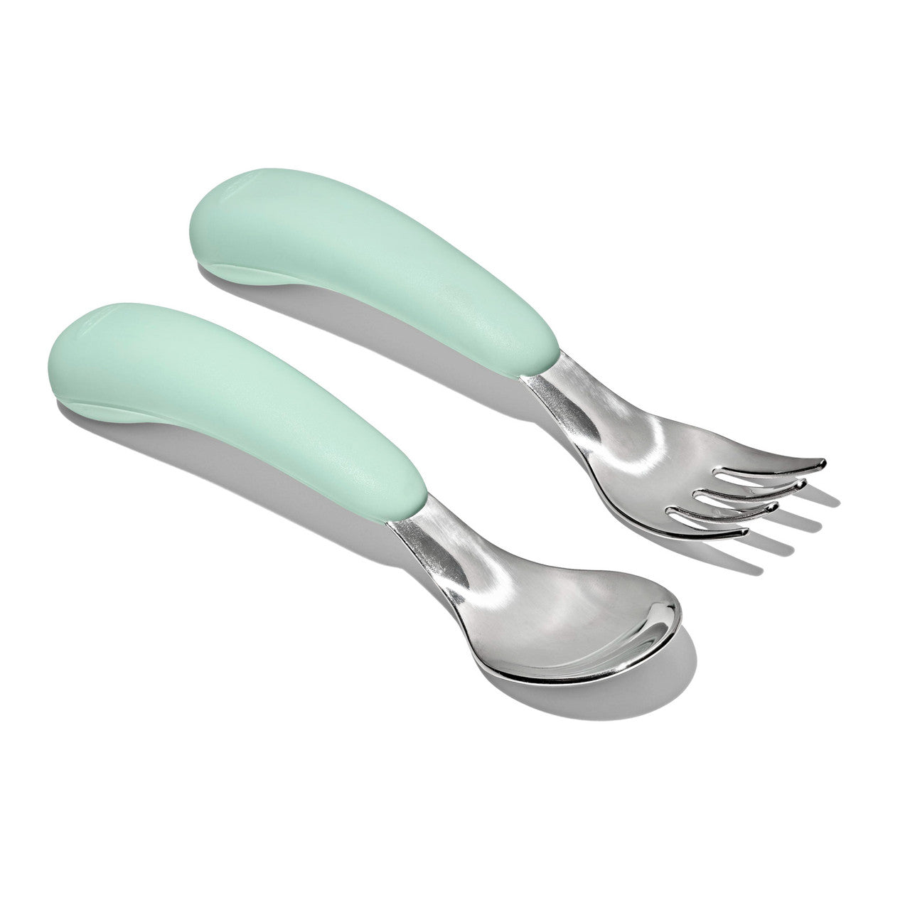 OXO Tot On The Go Fork & Spoon Set (Opal)
